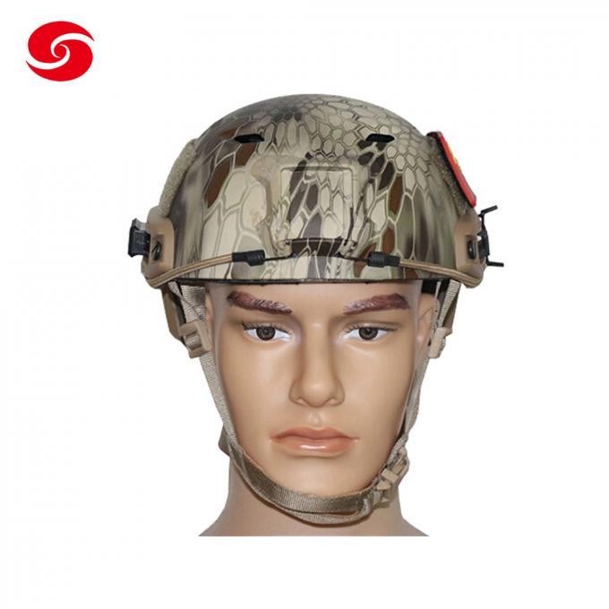 Dell'ABS dell'attrezzatura dei giochi casco militare tattico Airsoft velocemente