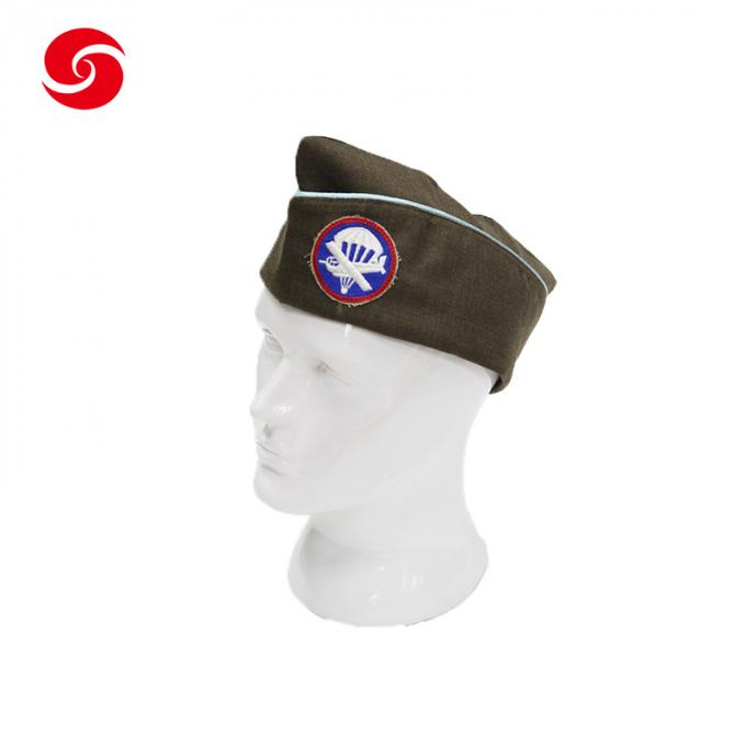 Marina Garrison Cap di capitano di polizia militare Hat Officer Garrison Cap Customizable Embroidered Logo