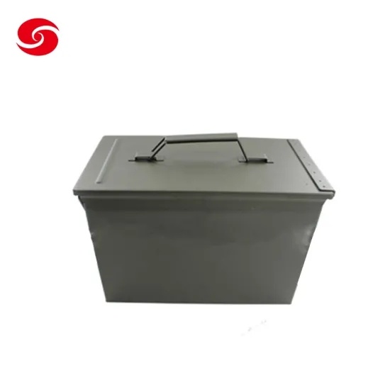 Green Army Standard M2a1 Gd1002 Metal Ammo Can/ Metal Bullet Storage Tool Box/Aipu Wholesale Waterproof Military Metal Ammo Can