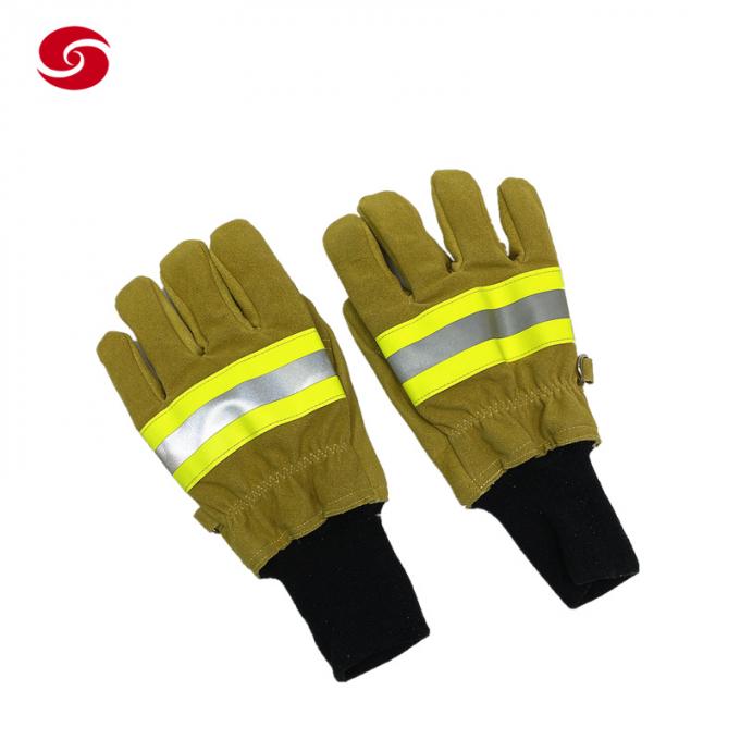 Guanti antincendio termoresistenti militari di sicurezza di Protictive di salvataggio del fuoco di Fireman Gloves Emergency del pompiere
